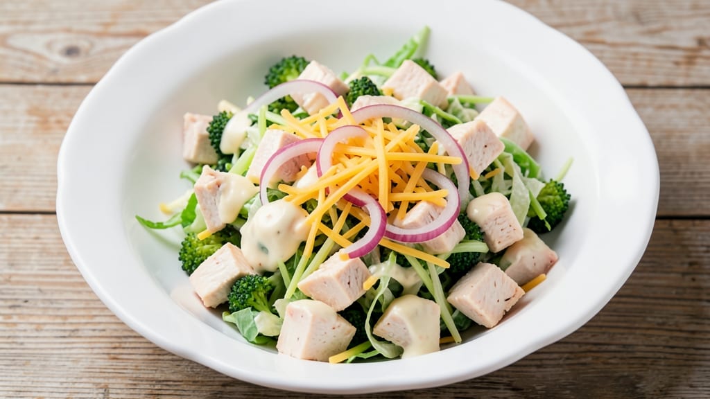 Chicken Salad Chick Broccoli Salad Copycat Recipe: Crunchy Celery and Creamy Ranch Magic