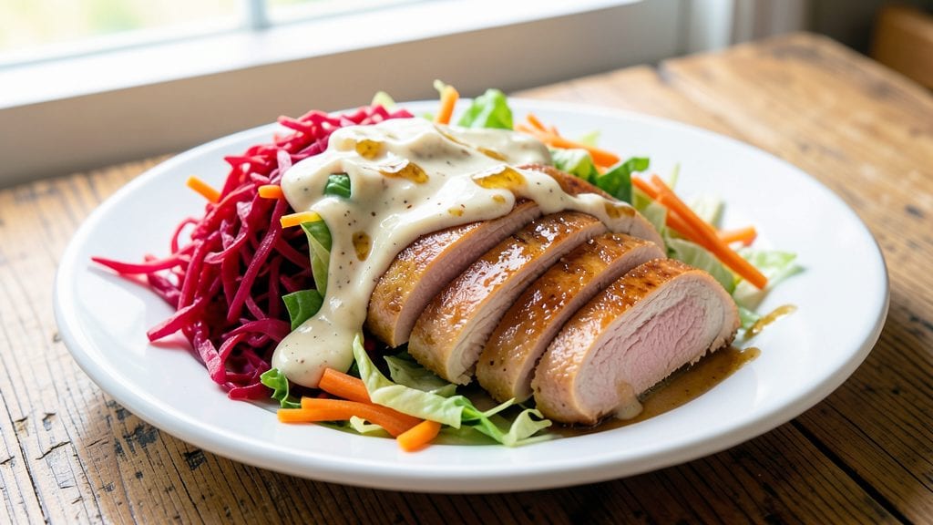Chicken Slaw Recipe: Crunchy Cabbage and Juicy Chicken Bite-Sized Bliss