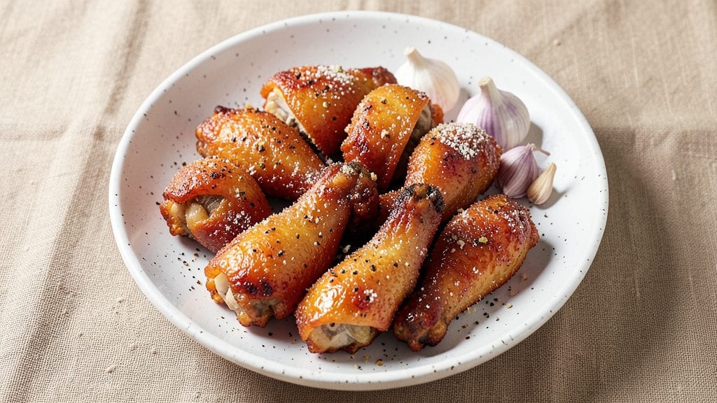 Chicken Wings Recipe Without Flour: Crispy Bites Using Egg and Cornstarch Magic