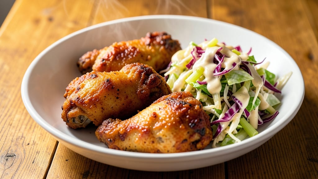 Church's Chicken Coleslaw Recipe: Crunchy Celery Crown Over Tangy Cream Cheese Bliss