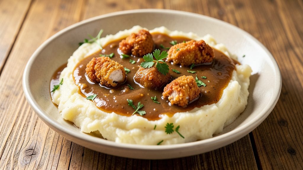 Church's Chicken Mashed Potatoes and Gravy Recipe: Creamy Velvety Texture With Perfect Gravy Pairing