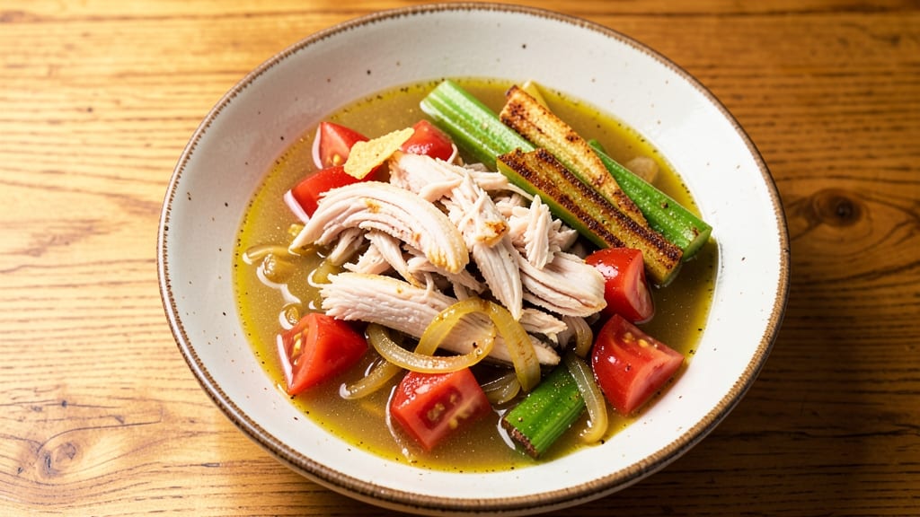 Copycat Chicken Tortilla Soup Recipe: Crispy Celery Crowns and Zesty Lime Zing