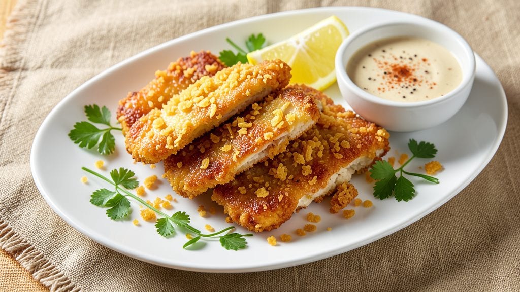 Cornflake Chicken Strips Recipe: Crunchy Crust That Stays Crispy