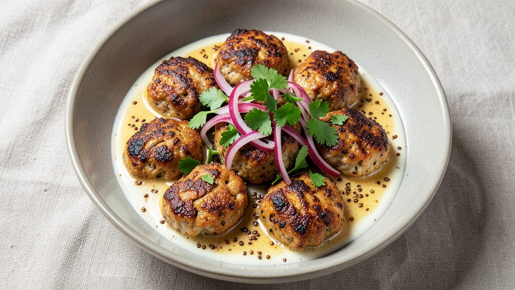 Baked Chicken Kofta Recipe: Spiced Yogurt-Marinated Bites With Crispy Edges