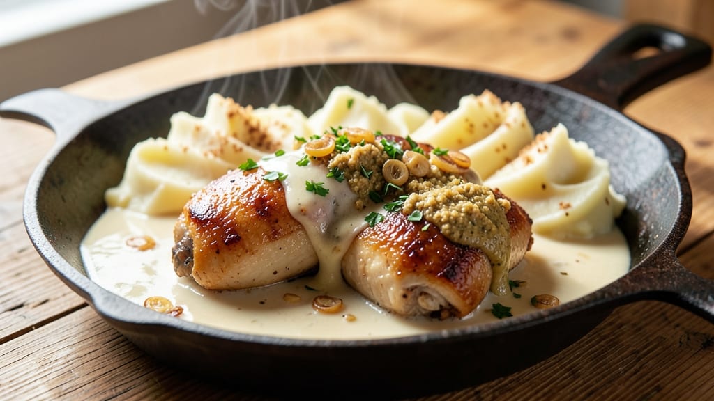 Amish Creamed Chicken Recipe: Homestyle Creaminess With Fluffy Rice Pairing