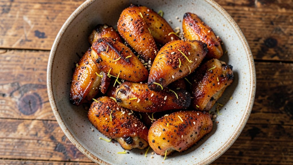 Dry Rub Lemon Pepper Chicken Wings Recipe: Zesty Crunch Without the Fryer