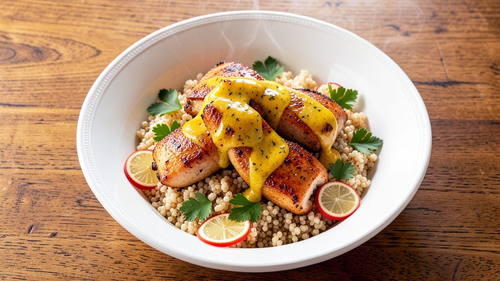 Applebee's Lemon Chicken With Quinoa Recipe: Zesty Citrus and Herb Roasted Bites