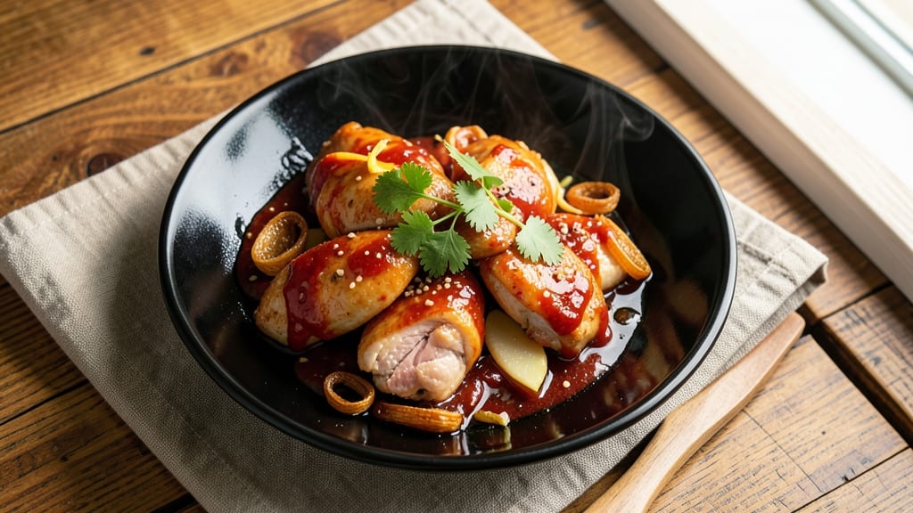 Asian Sweet Chili Chicken Recipe: Sticky Glaze That Caramelizes to Richness