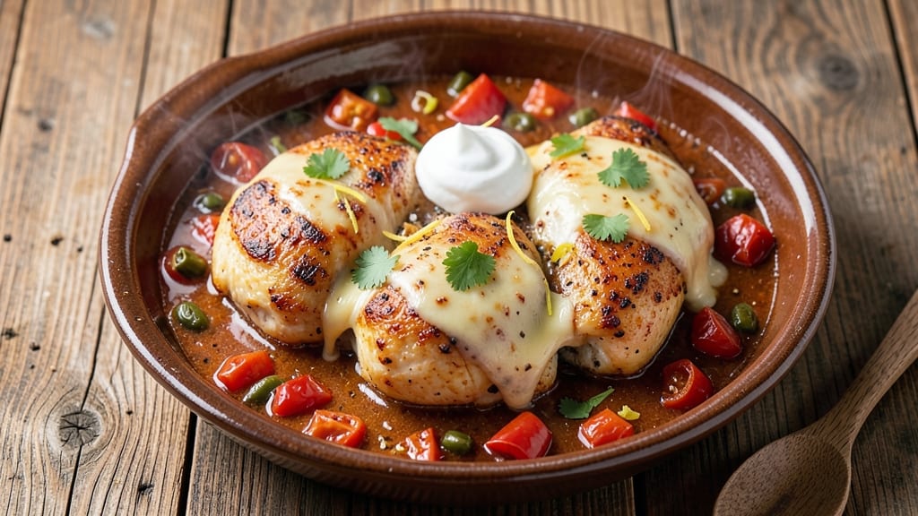 Baked Chicken Rotel Recipe: Spicy Cheese Crust Meets Tender Meat