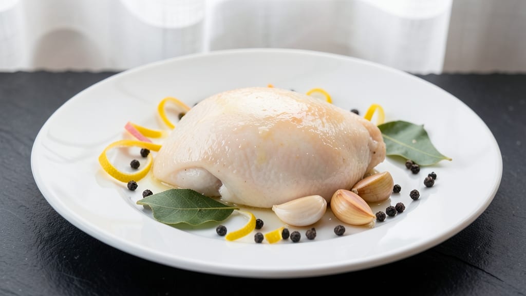 Gordon Ramsay's Poached Chicken Recipe: Ultra-Smooth Stock Infusion
