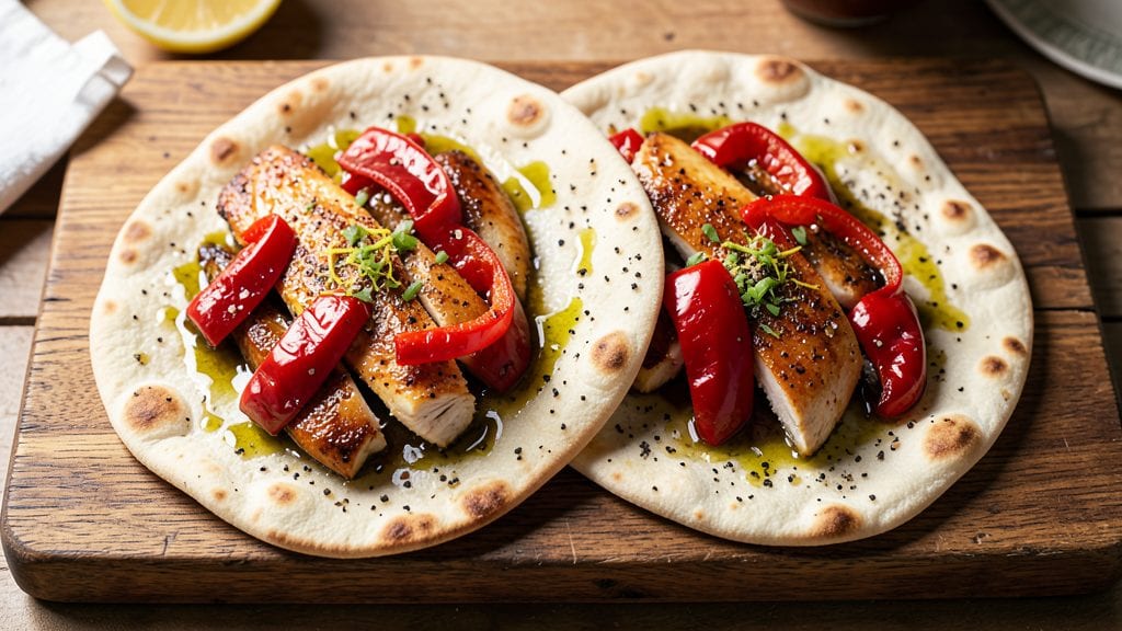 Hello Fresh Italian Chicken and Pepper Sandos Recipe: Crispy Flatbread Wraps With Bold Flavors