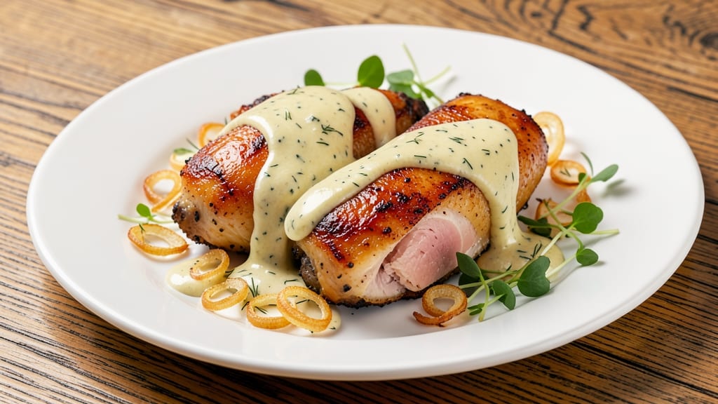 Hidden Valley Ranch Chicken Thighs Recipe: Crispy-Skinned, Creamy-Drizzled Bites
