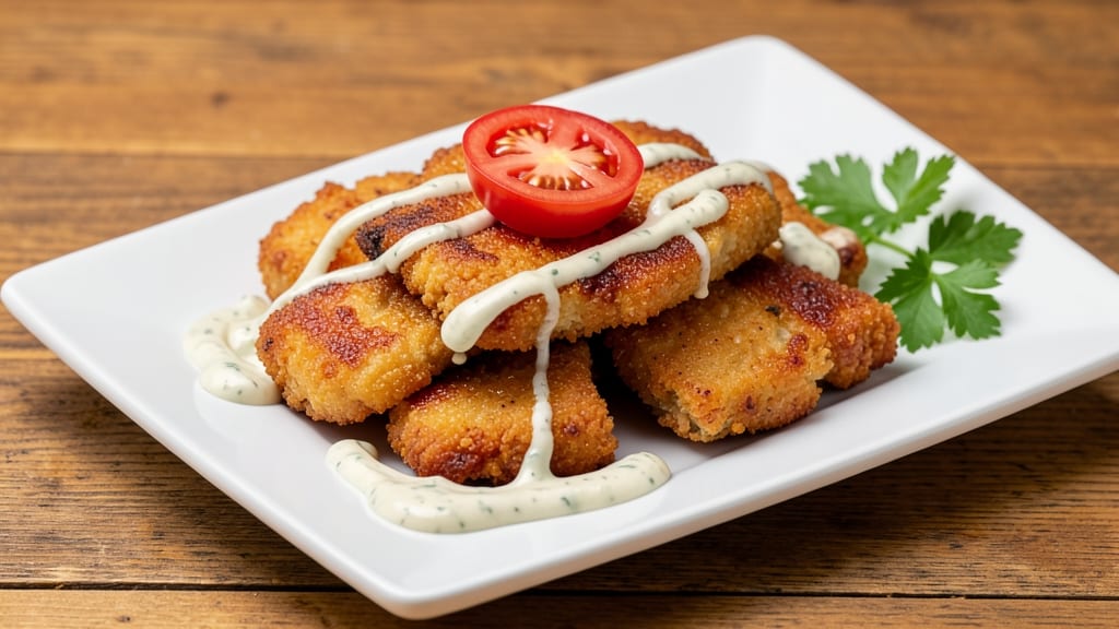 Krispy Krunchy Chicken Copycat Recipe: Crunchy Celery Crown Over Creamy Vanilla Bliss