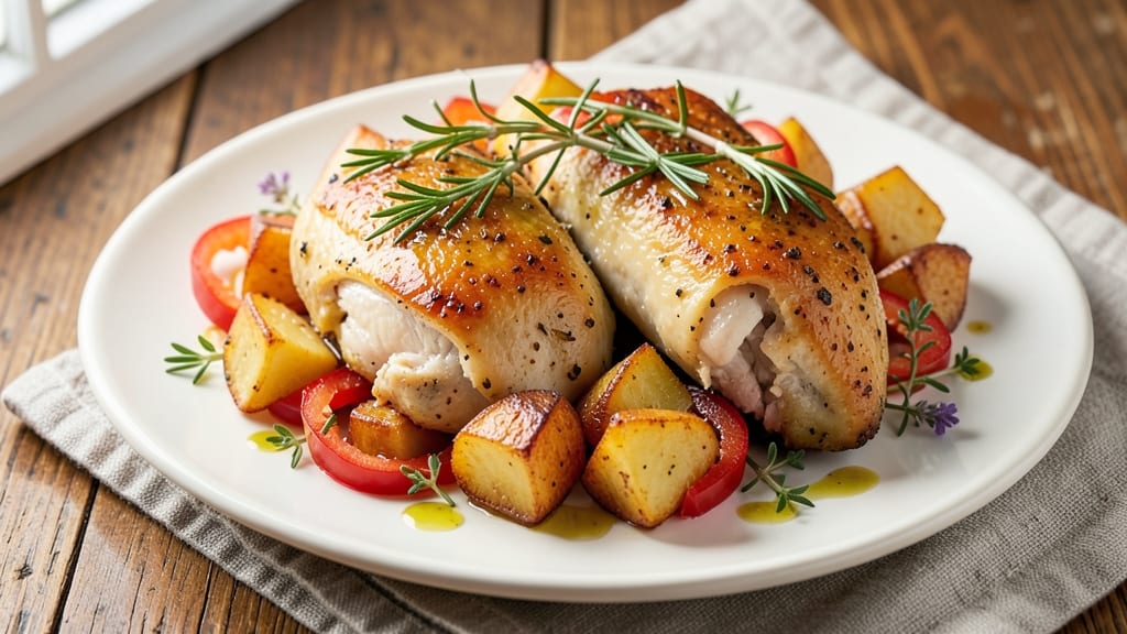 McCormick Chicken And Potatoes Recipe: One-Pan Herb-Roasted Harmony