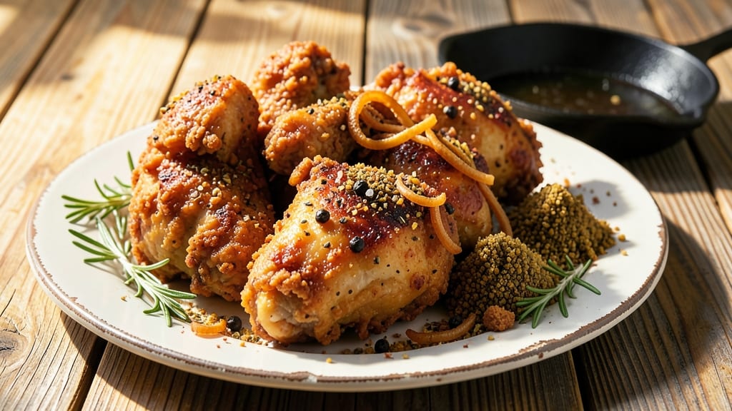 Old-Fashioned Southern Fried Chicken Seasoning Recipe: Crispy, Spiced Crust That Sticks to Every Bite