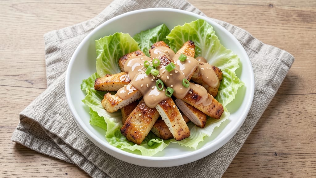 Pf Chang's Chicken Lettuce Wraps Copycat Recipe: Crispy Edges and Silky Peanut Drizzle