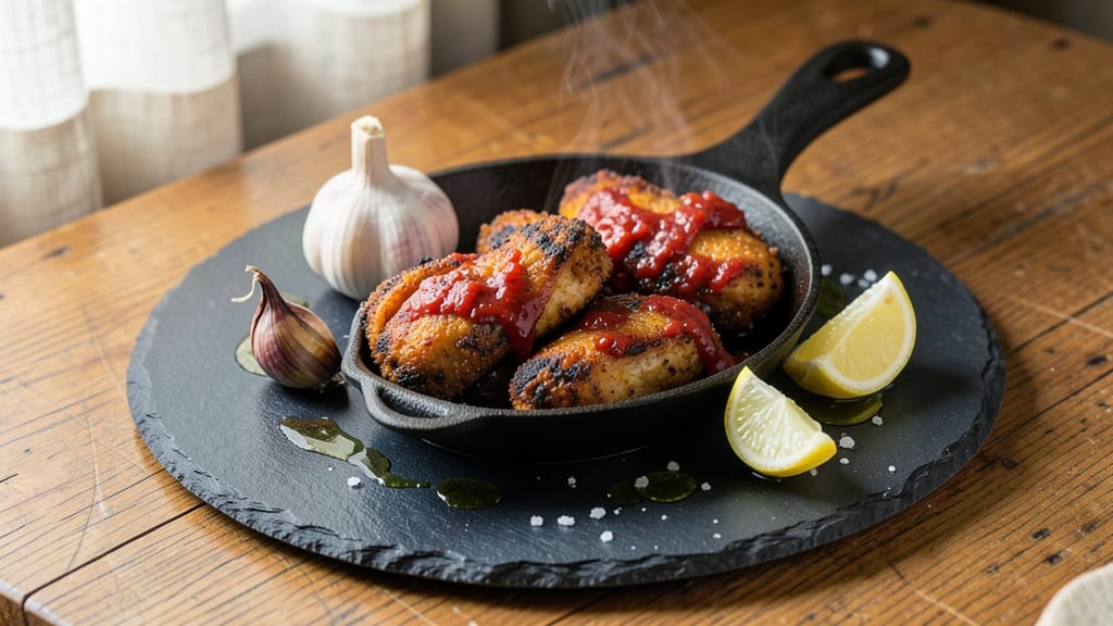 Portuguese Chicken Livers Peri Peri Recipe: Spicy Crispy Bites in One Pan
