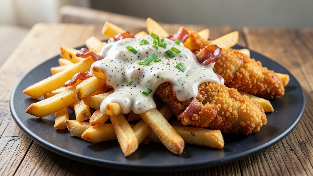 Zaxby's Chicken Bacon Ranch Fries Recipe: Crispy Stacked Fries With Tangy Ranch Magic